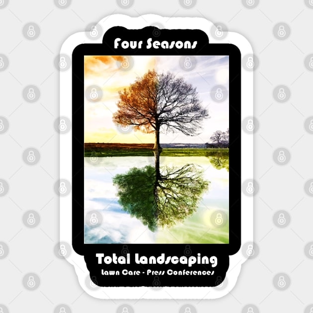 Four Seasons Total Landscaping Sticker by Lamink